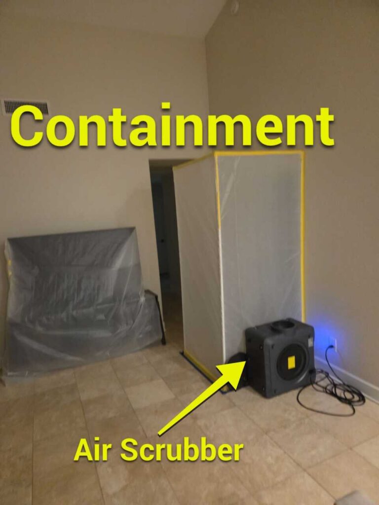Residential Mold Remediation Scottsdale AZ for HVAC Closet Issue