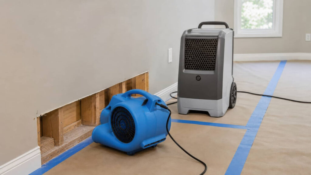 Structural Drying for Flooded Property Restoration
