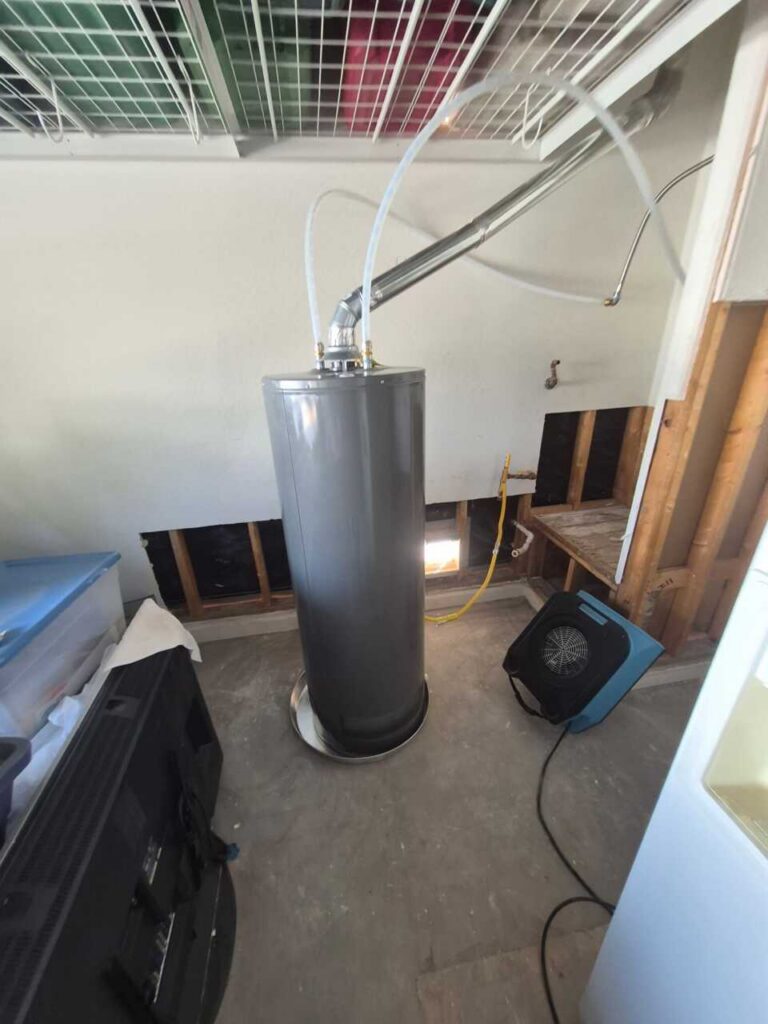 Emergency Water Heater Leak Repair and Restoration in Gilbert, AZ